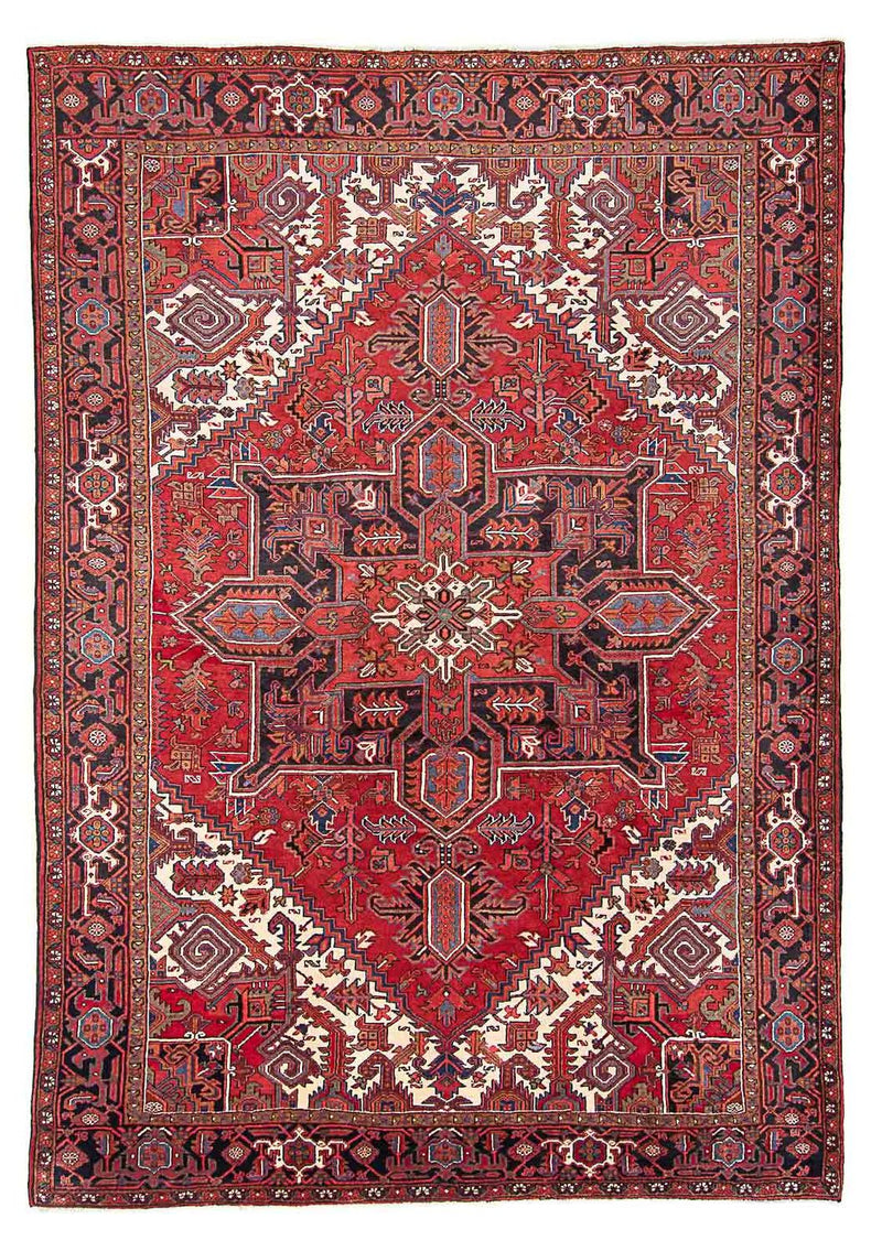 Persisk tæppe - Nomadisk - 293 x 206 cm - rød