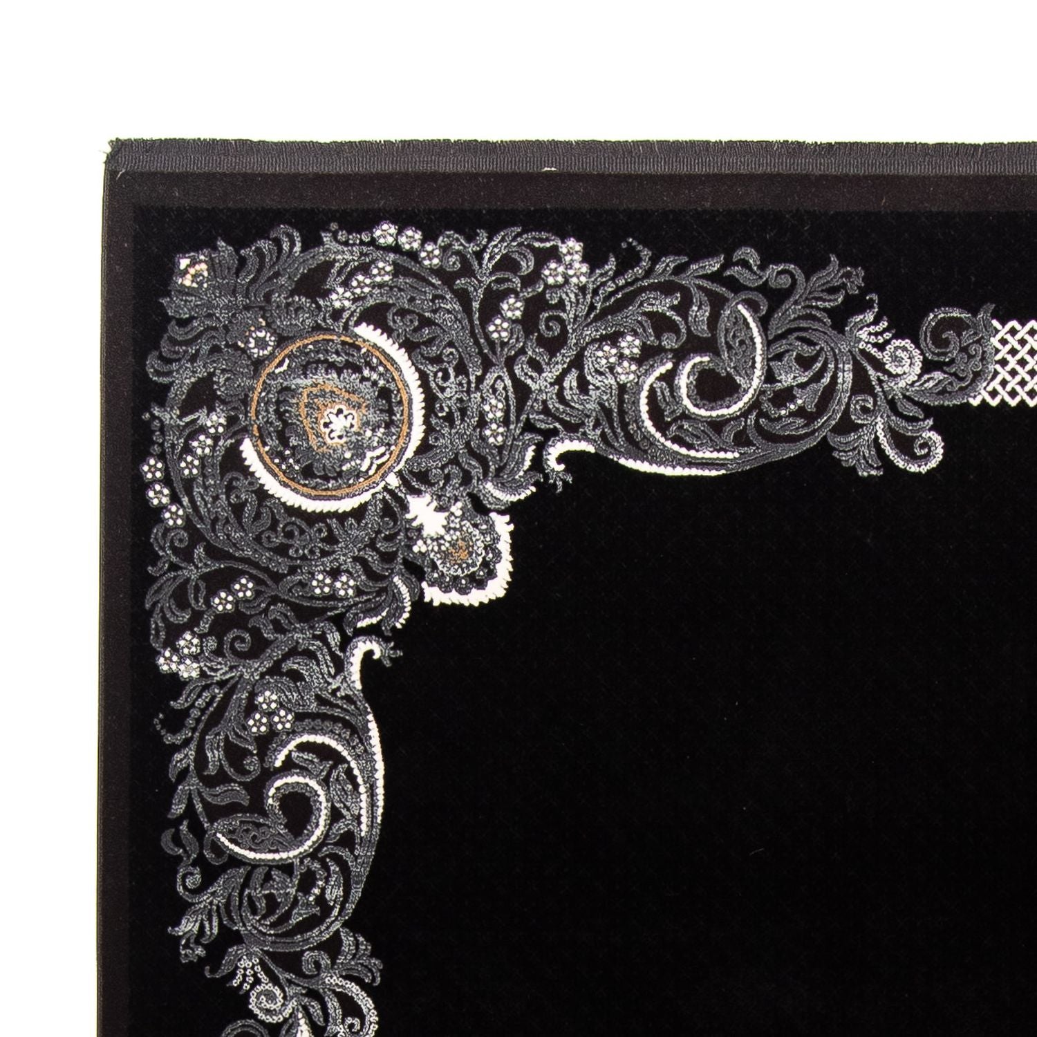 Designer tæppe - 230 x 160 cm - mørkeblå