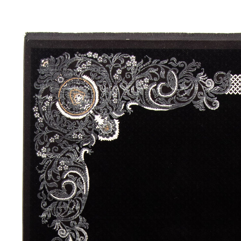 Designer tæppe - 230 x 160 cm - mørkeblå