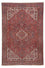 Persisk tæppe - Nomadisk - 330 x 253 cm - lysrød