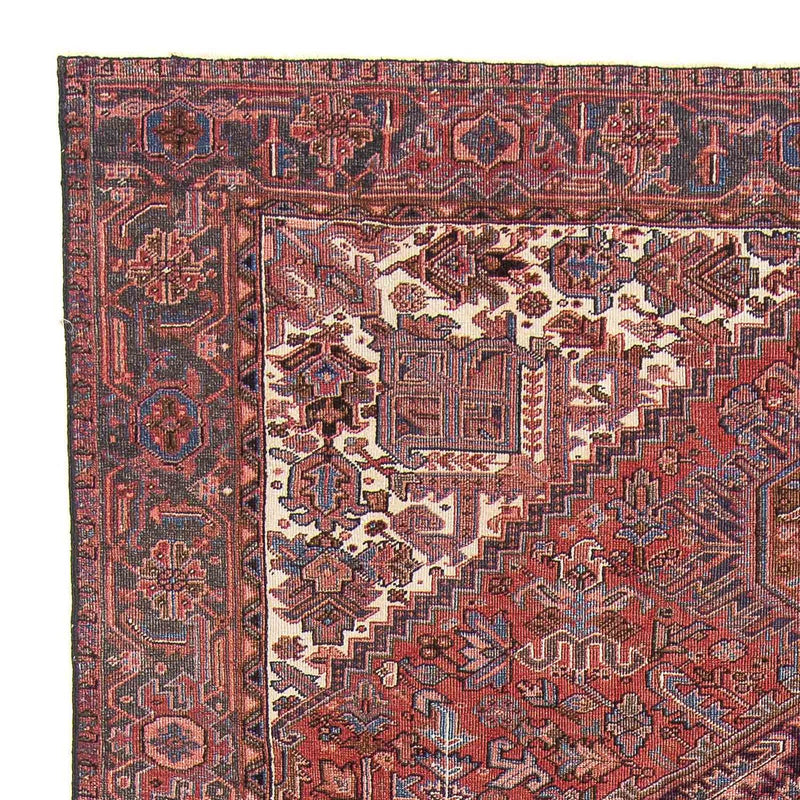 Persisk tæppe - Nomadisk - 330 x 253 cm - lysrød