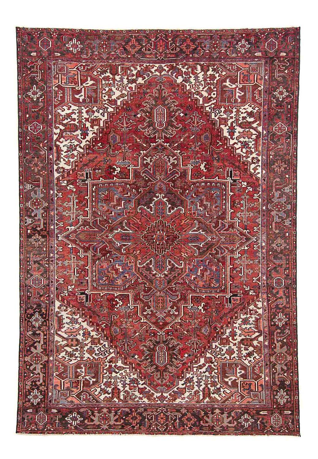 Persisk tæppe - Nomadisk - 325 x 245 cm - rød