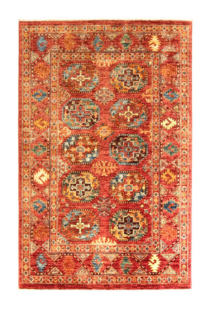 Afghansk tæppe - Filpa - 149 x 98 cm - rød