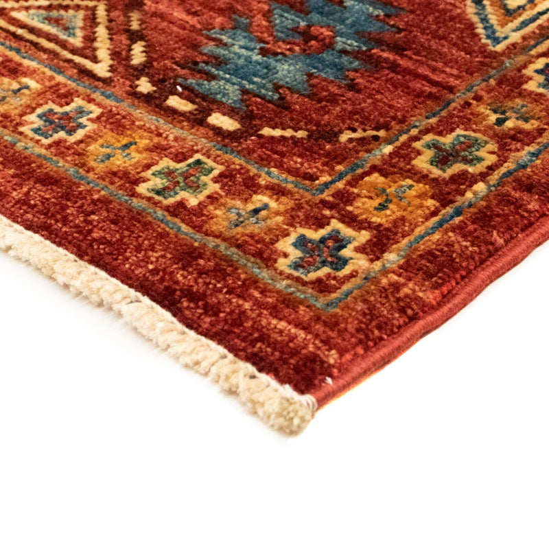 Afghansk tæppe - Filpa - 149 x 98 cm - rød