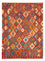 Kelim Carpet - Splash - 226 x 170 cm - flerfarvet