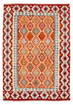 Kelim Carpet - Splash - 236 x 172 cm - flerfarvet