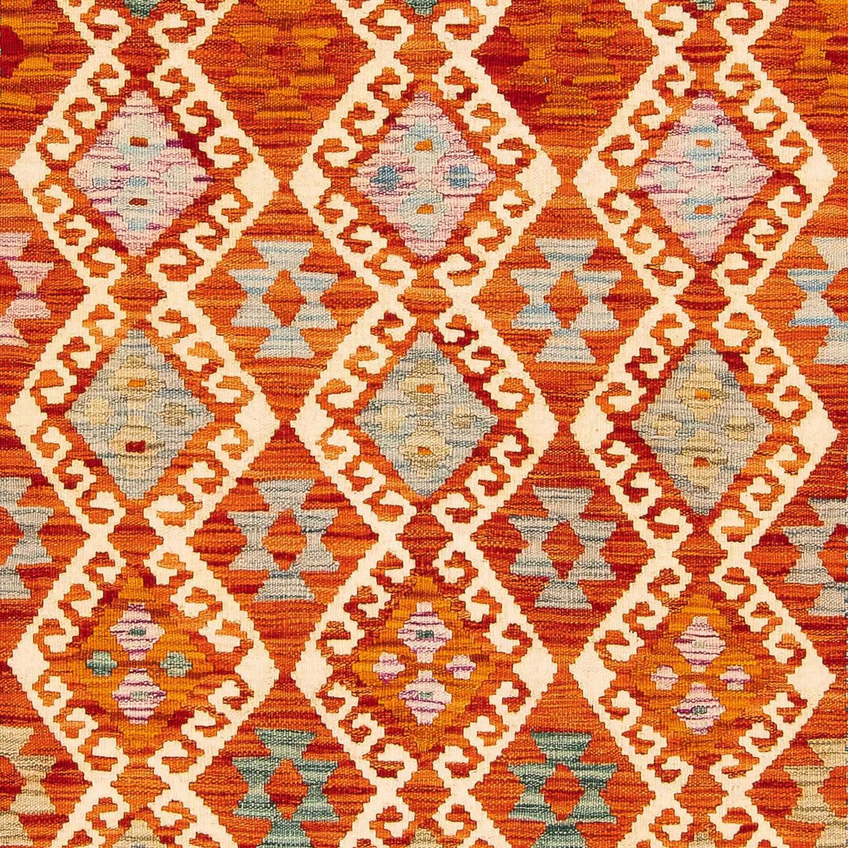 Kelim Carpet - Splash - 236 x 172 cm - flerfarvet