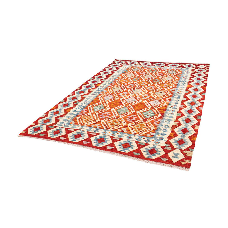 Kelim Carpet - Splash - 236 x 172 cm - flerfarvet