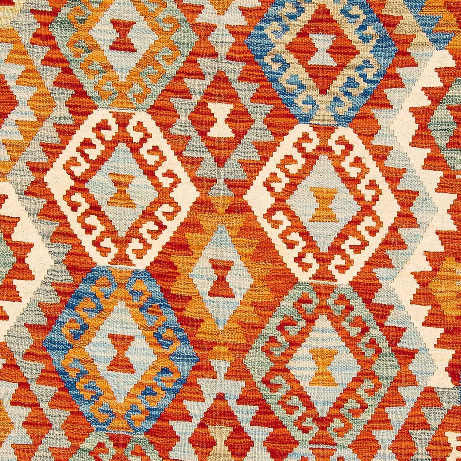 Kelim Carpet - Splash - 250 x 180 cm - flerfarvet