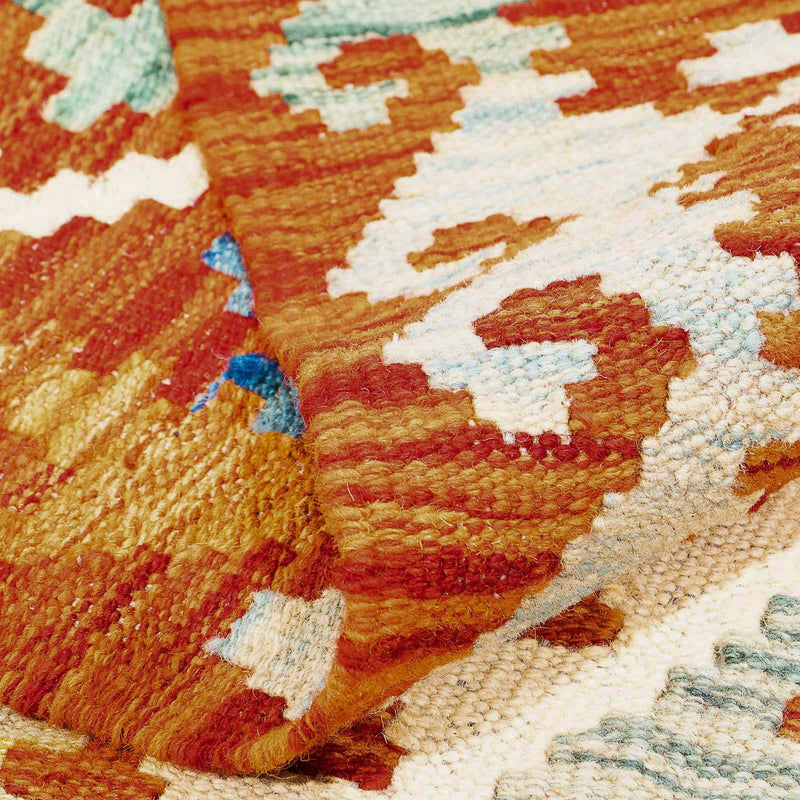 Kelim Carpet - Splash - 250 x 180 cm - flerfarvet