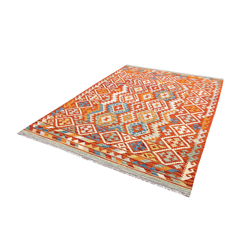 Kelim Carpet - Splash - 250 x 180 cm - flerfarvet