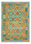 Kelim Carpet - Splash - 245 x 185 cm - flerfarvet