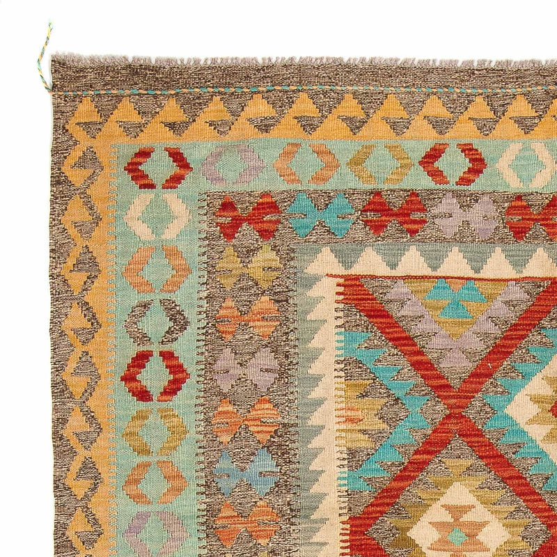 Kelim Carpet - Splash - 239 x 174 cm - flerfarvet