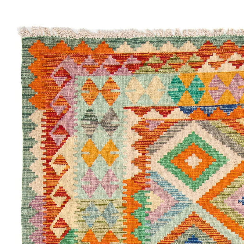 Kelim Carpet - Splash - 250 x 169 cm - flerfarvet