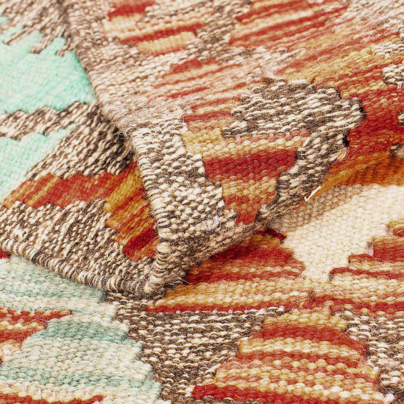 Kelim Carpet - Splash - 203 x 152 cm - flerfarvet
