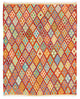 Kilim Maimana Tæppe 188x169cm - Uldtæppe