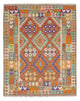 Kilim Maimana Tæppe 194x154cm - Uldtæppe