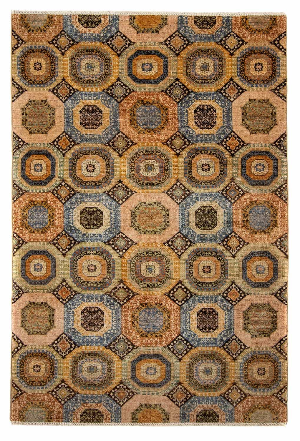 Designer tæppe - 300 x 200 cm - flerfarvet