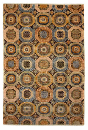 Designer tæppe - 300 x 200 cm - flerfarvet