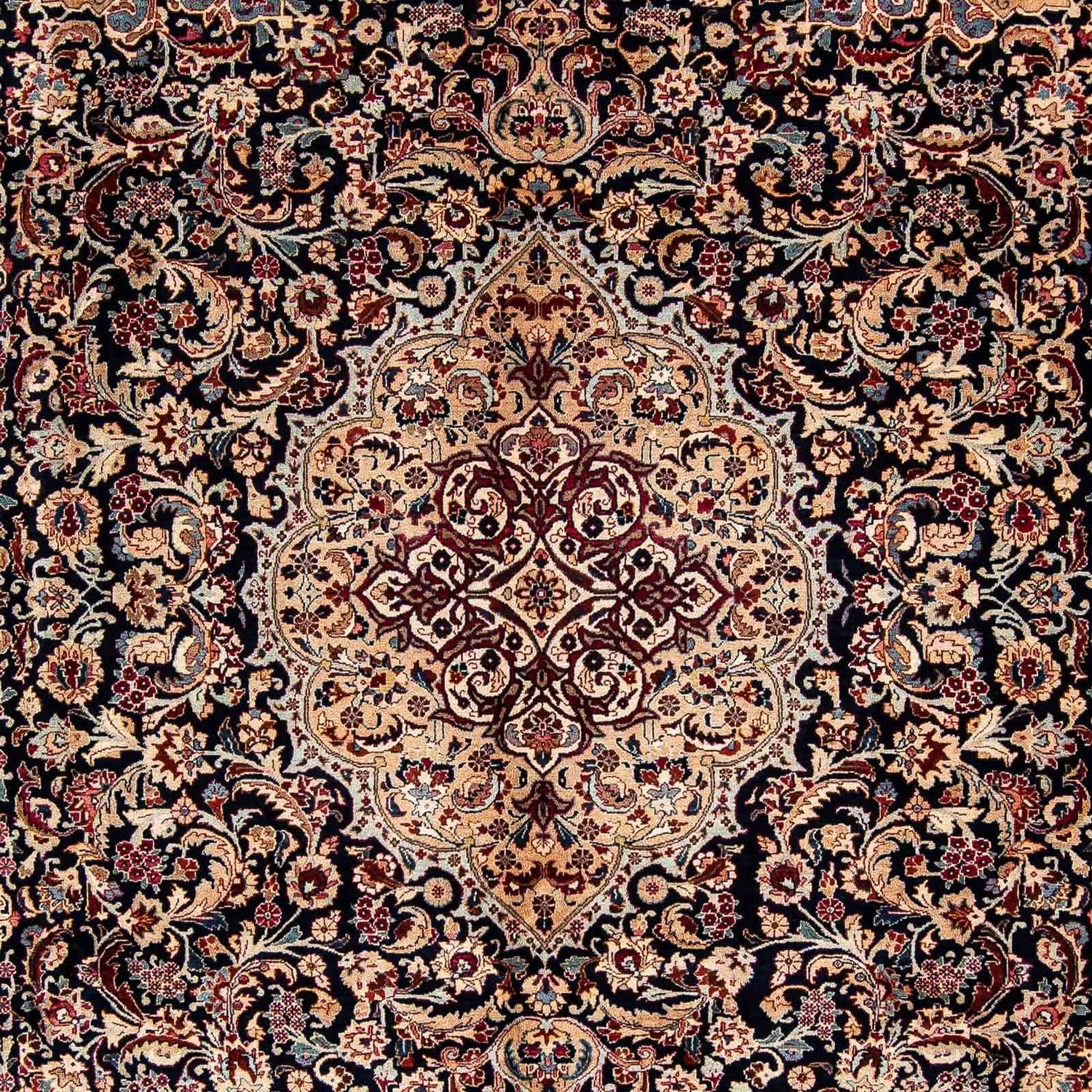 Persisk tæppe - Classic - 380 x 296 cm - flerfarvet