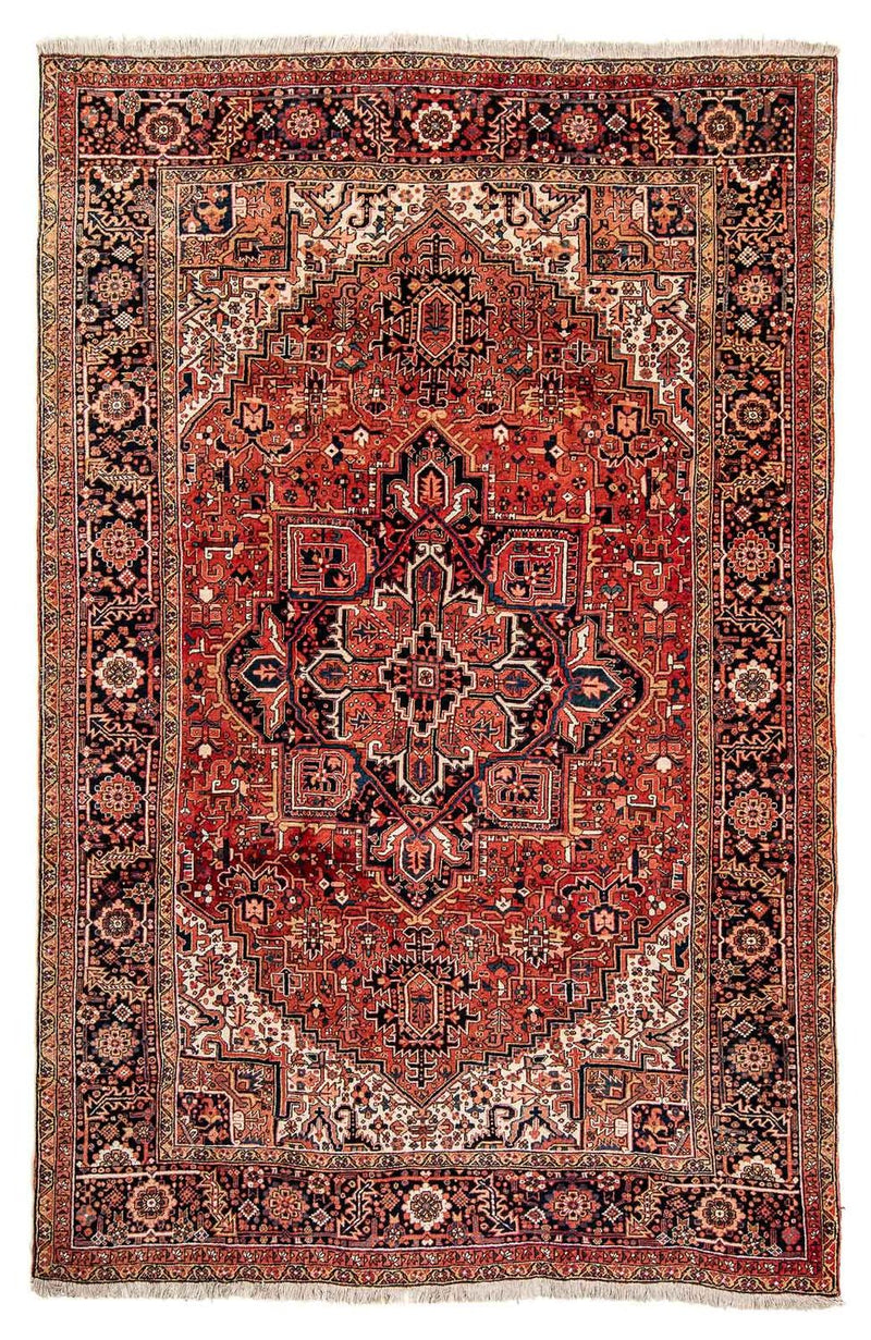 Persisk tæppe - Nomadisk - 386 x 262 cm - rust