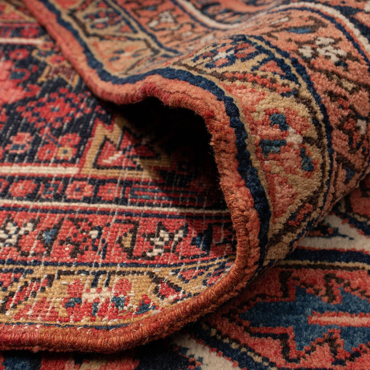 Persisk tæppe - Nomadisk - 386 x 262 cm - rust