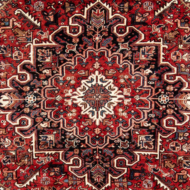 Persisk tæppe - Nomadisk - 323 x 231 cm - mørkerød