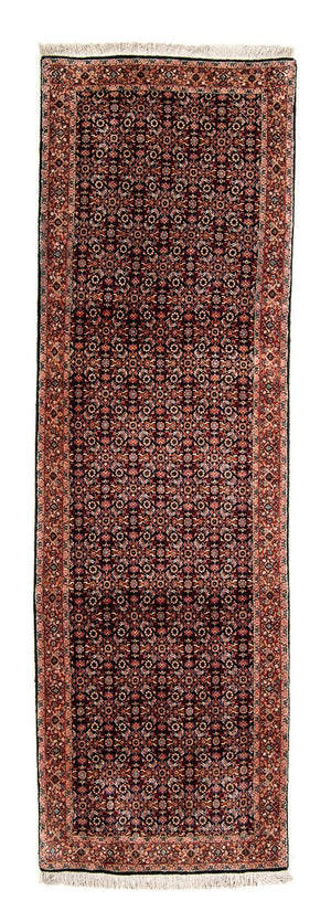 Løber Persisk tæppe - Bijar - 296 x 94 cm - brun