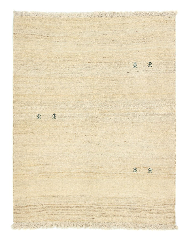 Gabbeh-tæppe - Persisk - 160 x 123 cm - beige