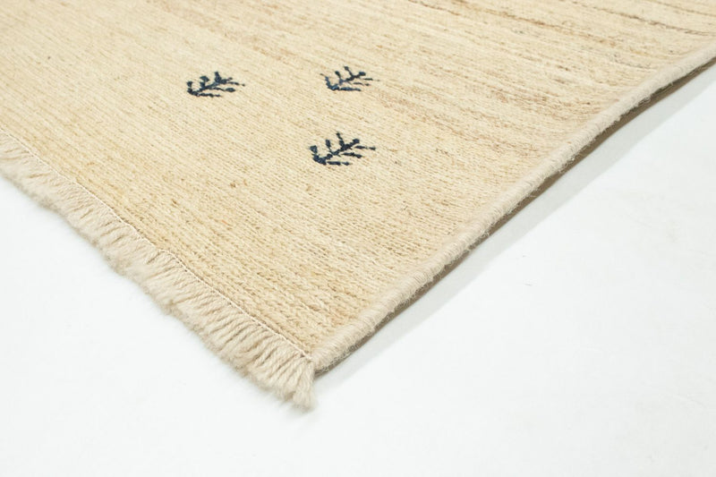 Gabbeh-tæppe - Persisk - 157 x 110 cm - beige