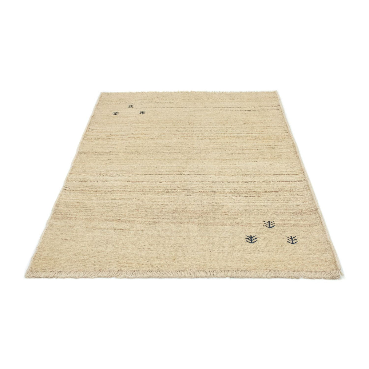 Gabbeh-tæppe - Persisk - 157 x 110 cm - beige