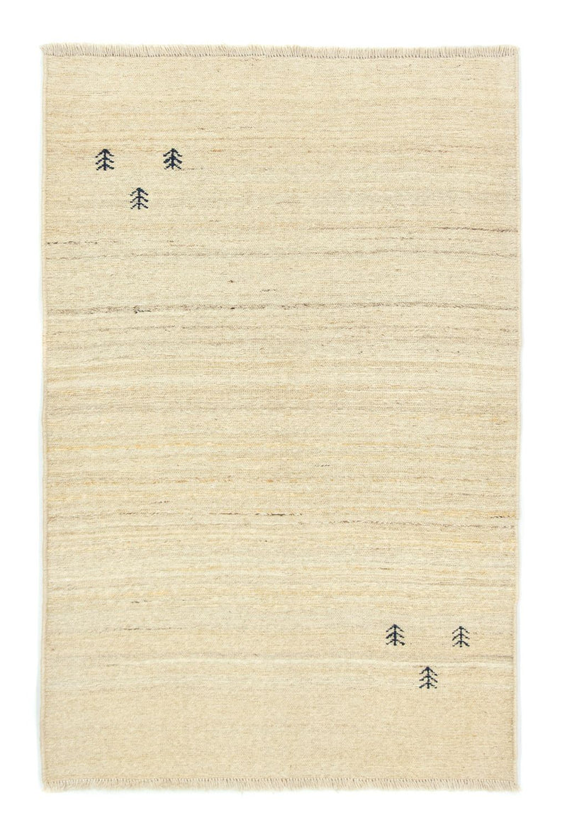 Gabbeh-tæppe - Persisk - 166 x 108 cm - beige