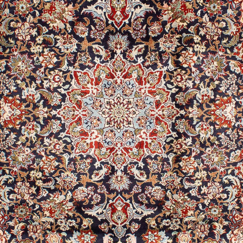 Persisk tæppe - Keshan - 299 x 205 cm - mørkeblå