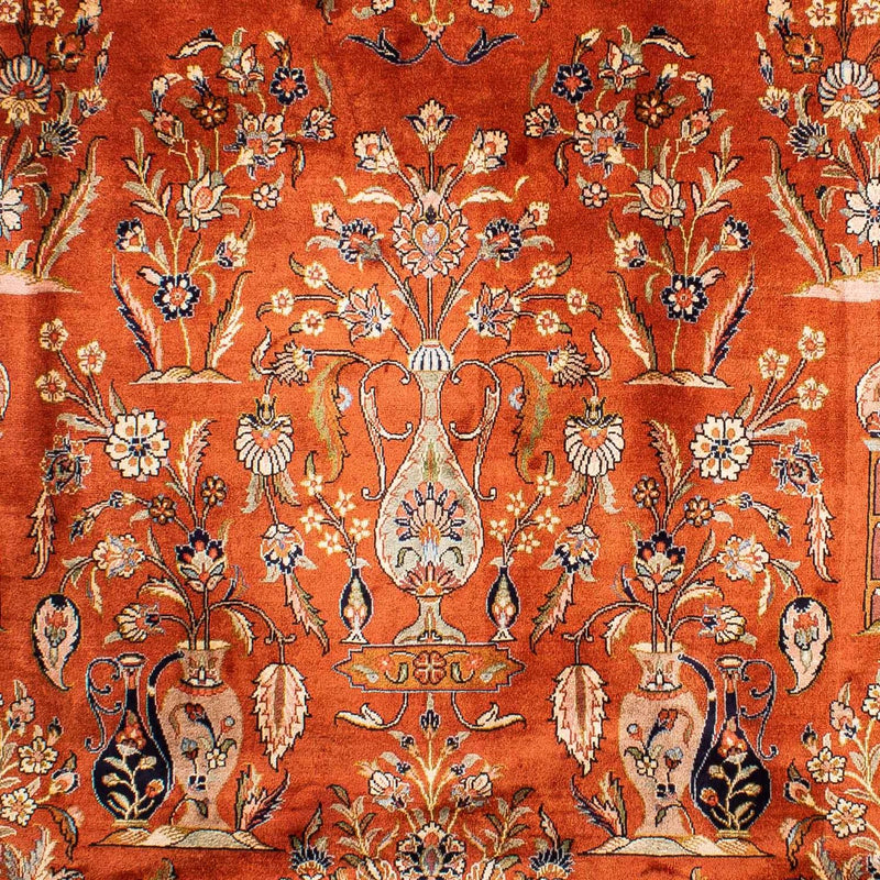 Persisk tæppe - Keshan - 276 x 215 cm - rust
