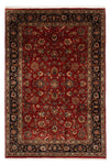 Mashhad Tæppe 191x287cm - Persisk tæppe - Rektangulær / Mørkerød / 191 x 287 cm Rektangulær