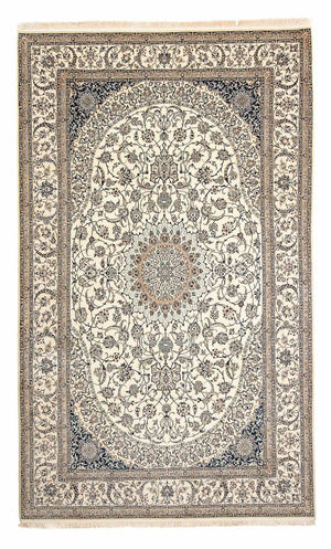 Persisk tæppe - Nain - Premium - 306 x 203 cm - beige