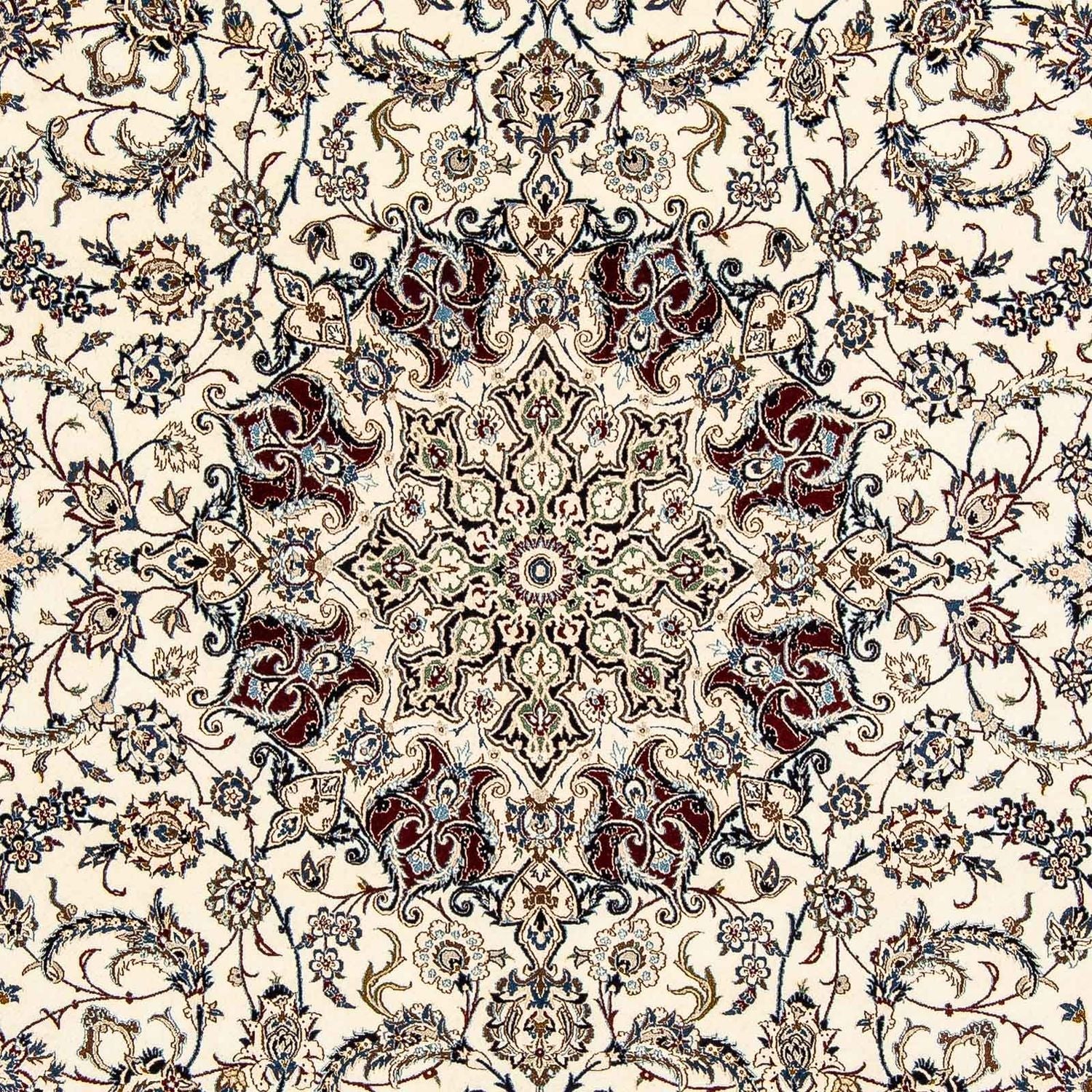 Persisk tæppe - Nain - Premium - 310 x 208 cm - beige