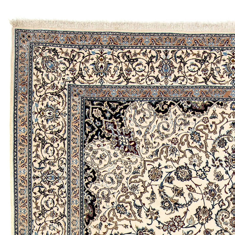 Persisk tæppe - Nain - Premium - 310 x 208 cm - beige