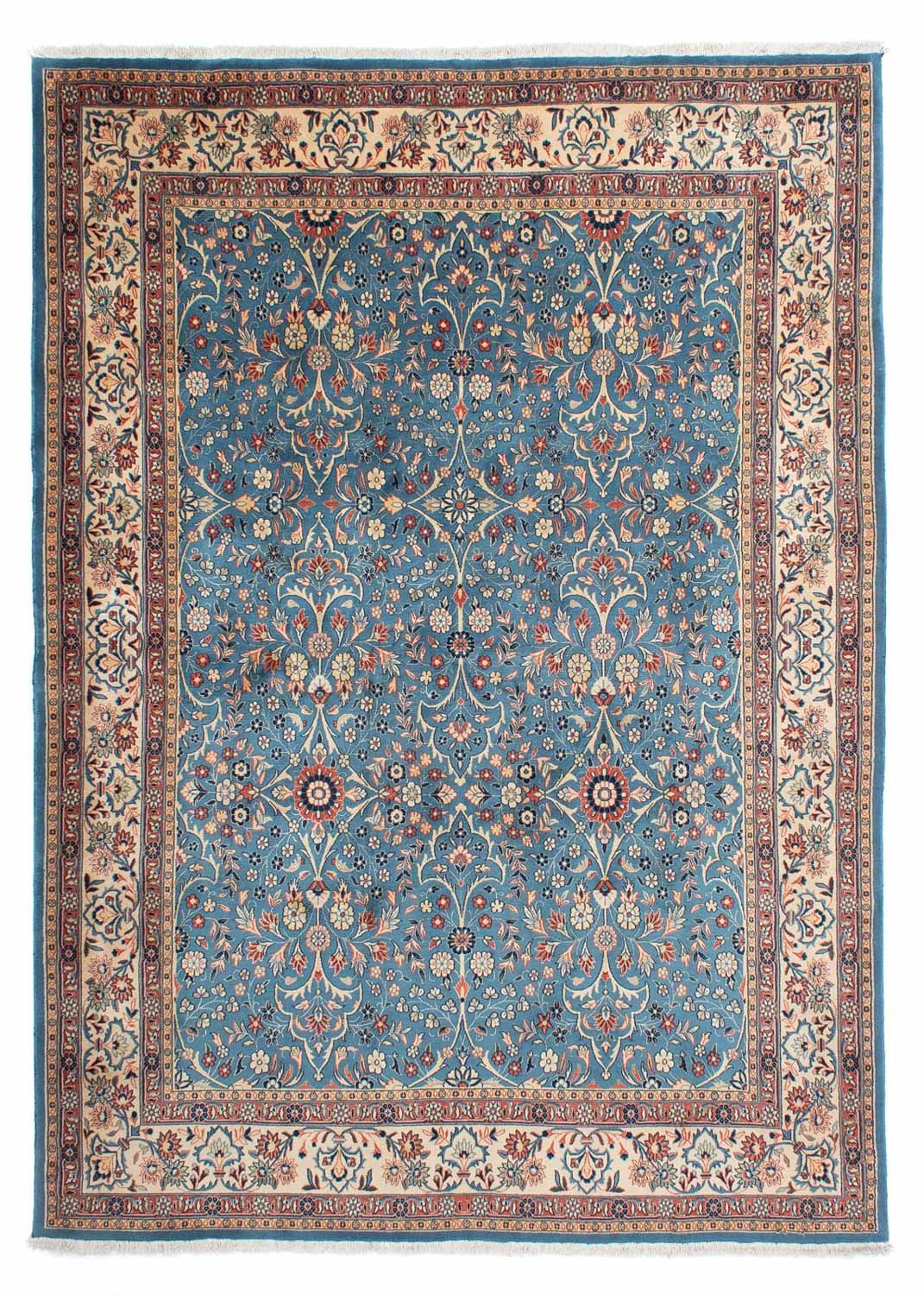 Persisk tæppe - Nomadisk - 307 x 219 cm - havblå