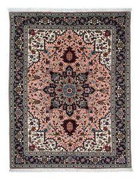 Persisk tæppe - Tabriz - Premium - 202 x 147 cm - lysrød