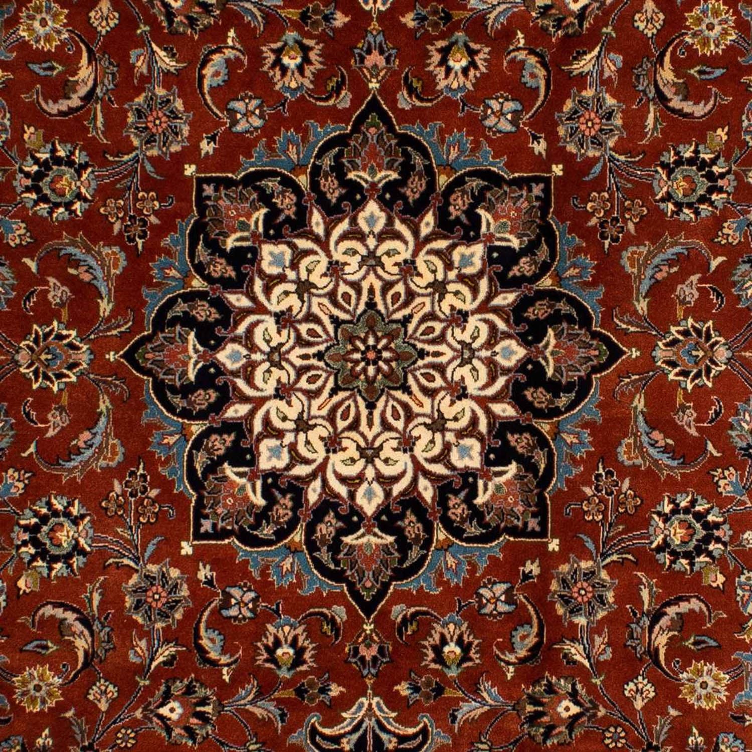 Persisk tæppe - Classic - 300 x 200 cm - mørkerød