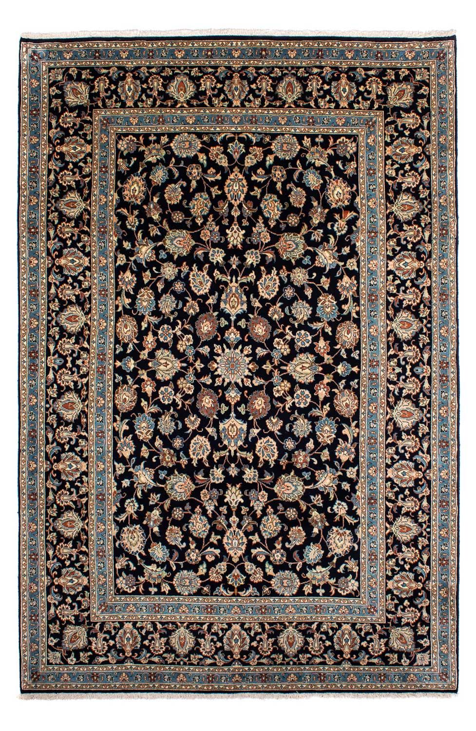 Persisk tæppe - Classic - 296 x 193 cm - mørkeblå