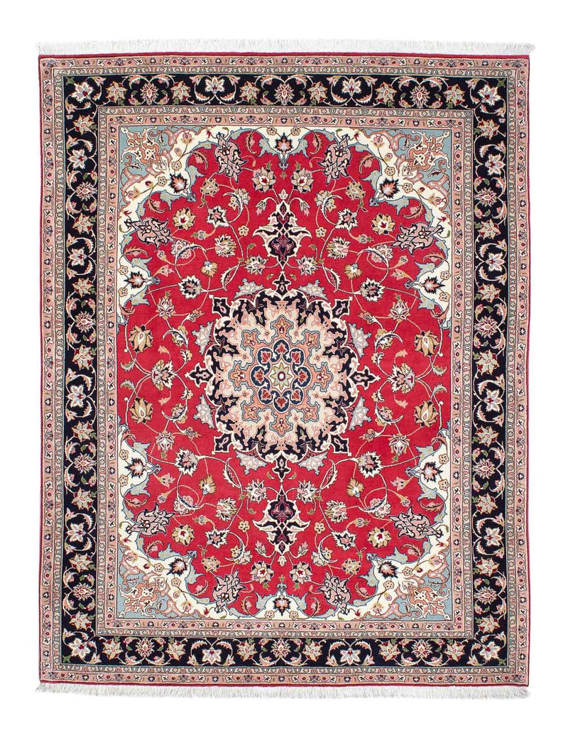 Persisk tæppe - Tabriz - 201 x 151 cm - rød