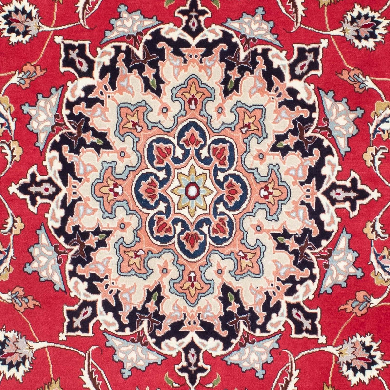Persisk tæppe - Tabriz - 201 x 151 cm - rød