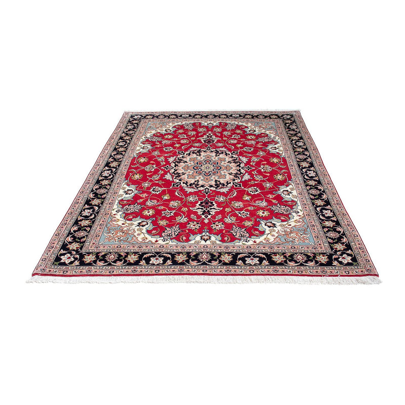 Persisk tæppe - Tabriz - 201 x 151 cm - rød