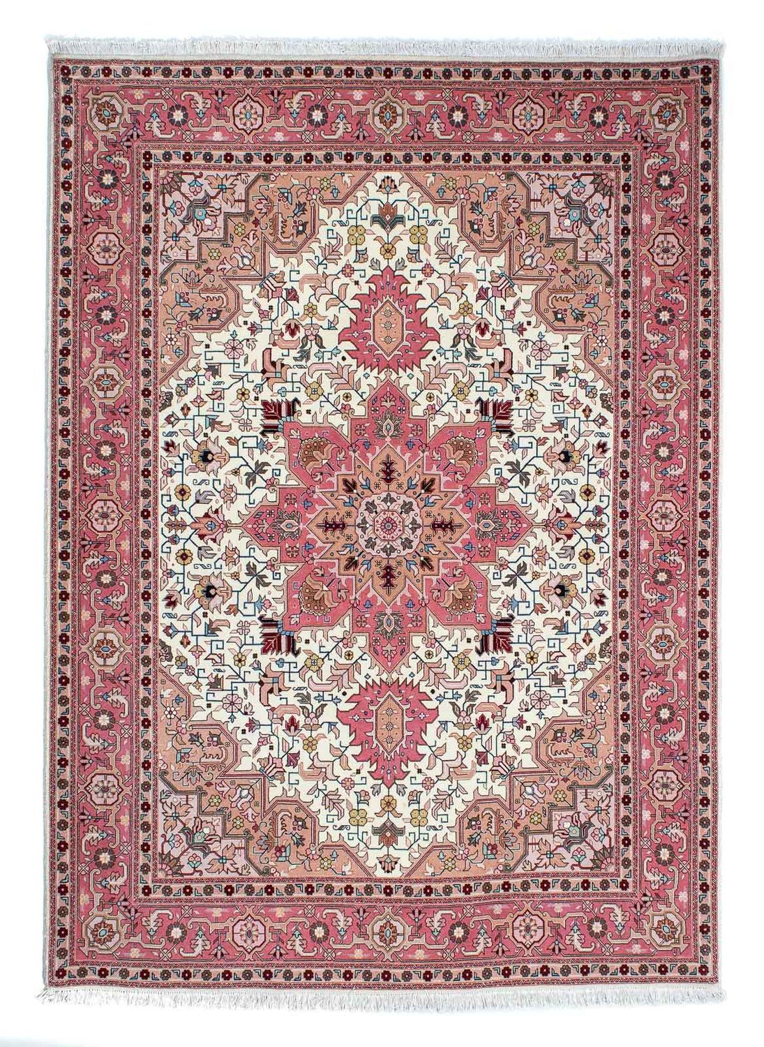 Persisk tæppe - Tabriz - Premium - 213 x 152 cm - beige