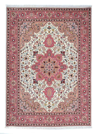 Persisk tæppe - Tabriz - Premium - 213 x 152 cm - beige