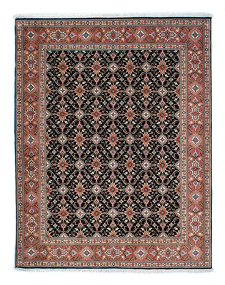 Persisk tæppe - Tabriz - Premium - 205 x 154 cm - mørkeblå