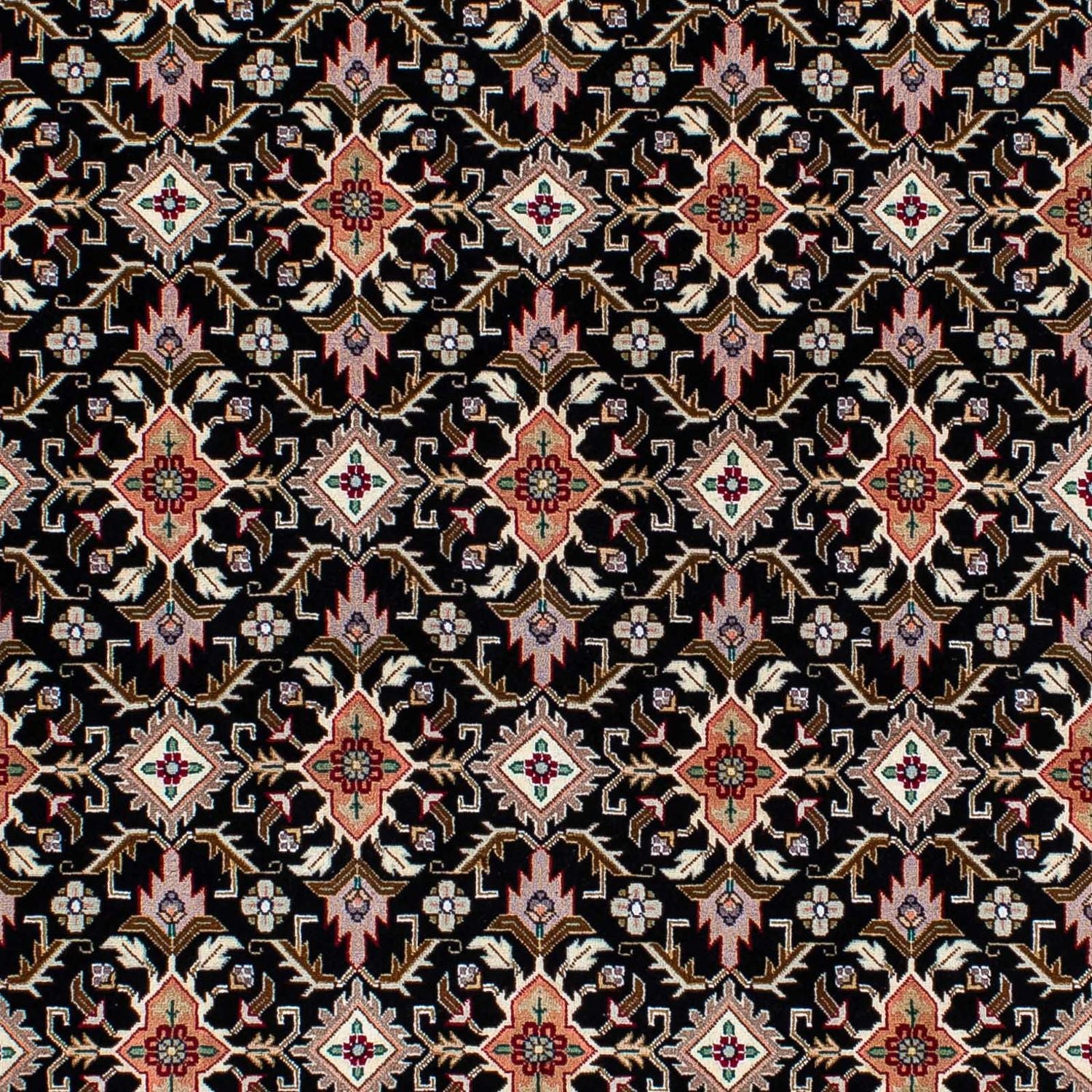 Persisk tæppe - Tabriz - Premium - 205 x 154 cm - mørkeblå