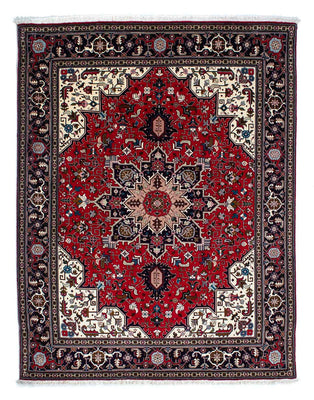 Persisk tæppe - Tabriz - Royal - 200 x 153 cm - rød